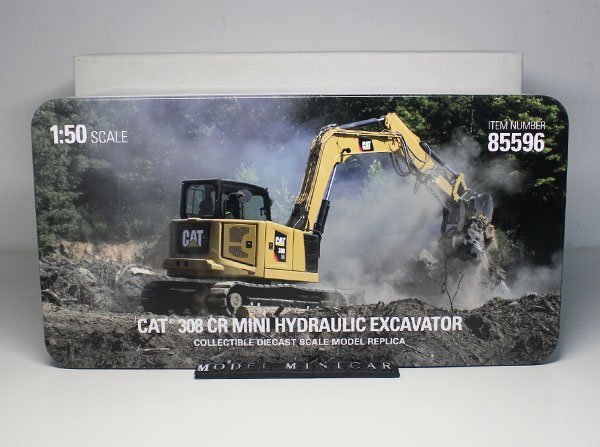 ▲入手困難!DM 1/50 CAT 308 CR Excavator 85596 ショベルカー 油圧ショベル 建設機械 作業車