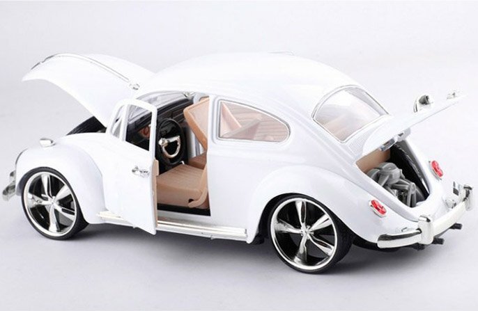 ▲超希少！白 Superior 1/18 Volkswagen Beetle 新品_画像2