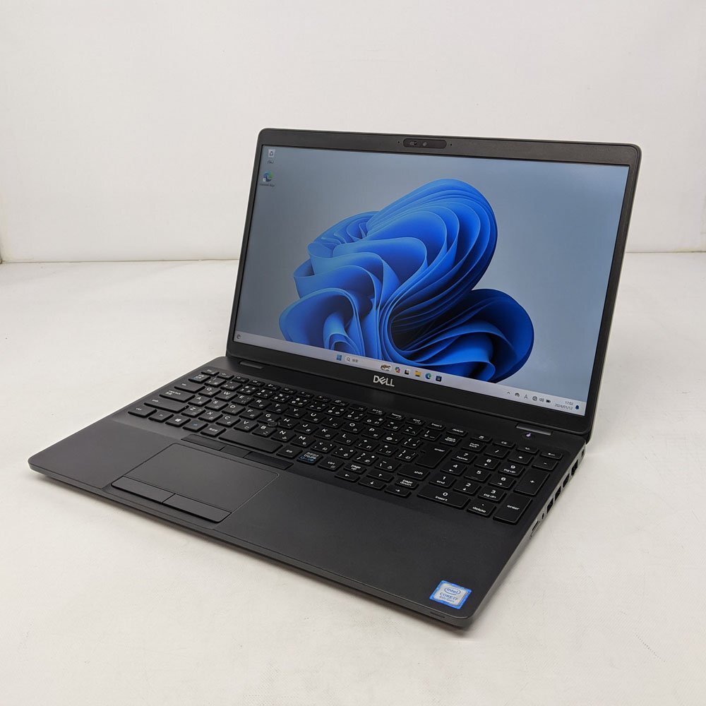 V with translation 1 jpy ~VDELL Latitude 5500 Core i7-8665U memory 8GB HDD500GB 15.6 type FHD Win11Pro wireless LAN Web camera numeric keypad 0517-L