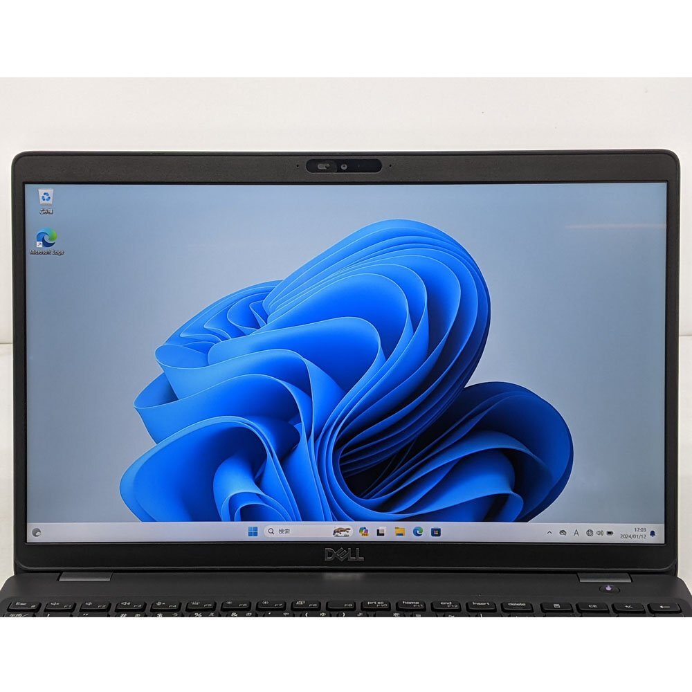 V with translation 1 jpy ~VDELL Latitude 5500 Core i7-8665U memory 8GB HDD500GB 15.6 type FHD Win11Pro wireless LAN Web camera numeric keypad 0517-L