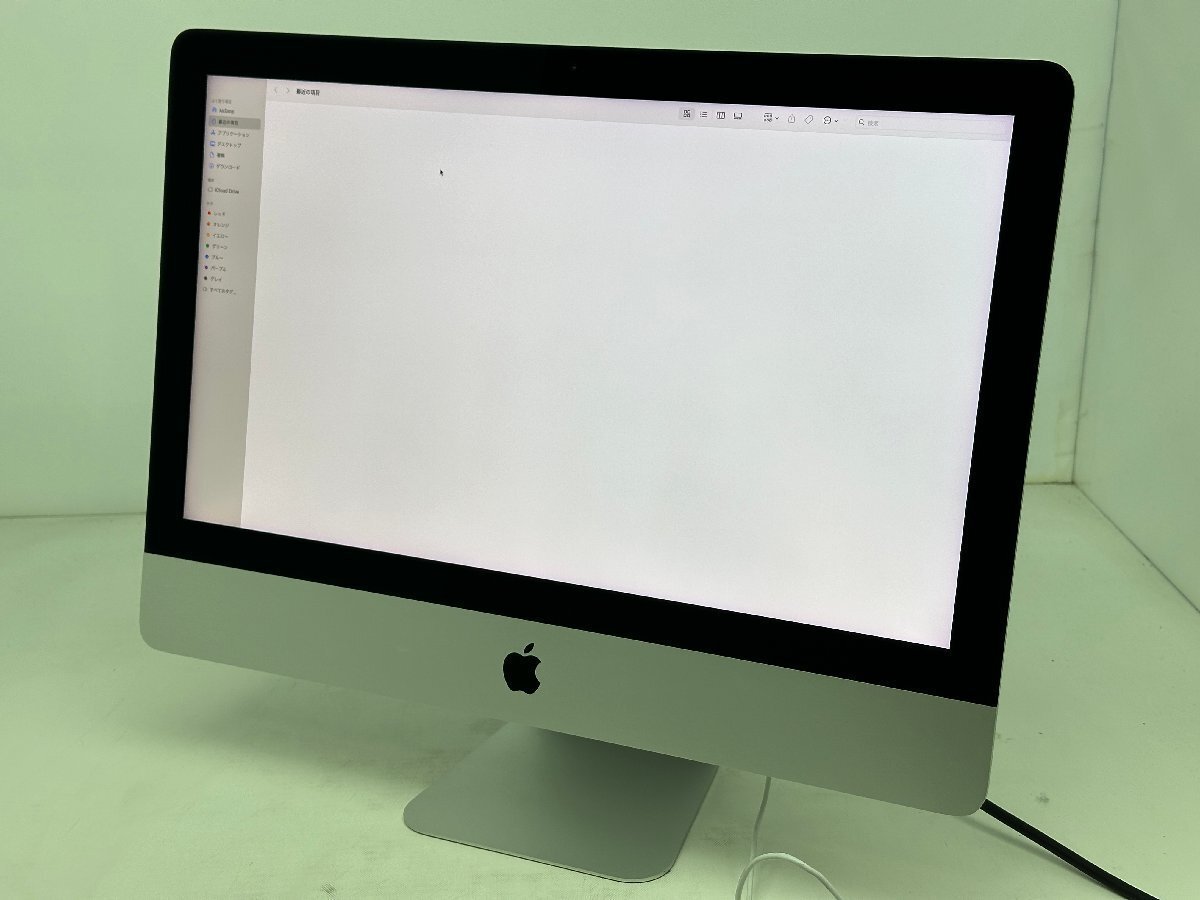 ★訳アリ★Apple iMac (Retina 4K, 21.5-inch, 2019)★i5-8500 6コア 3.00GHz/16GB/1TB FusionDrive/560X/macOS Sonoma★0507-I_002の画像2