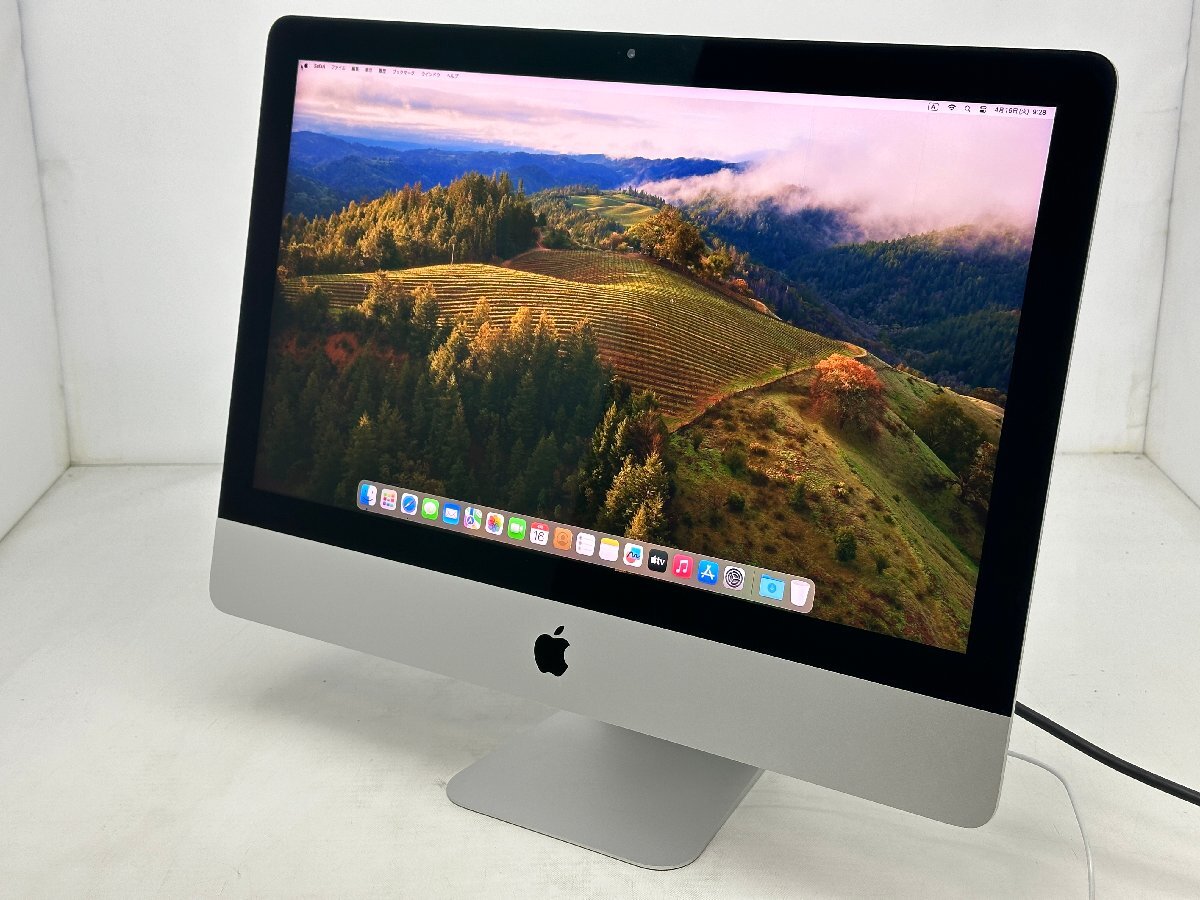 ★訳アリ★Apple iMac (Retina 4K, 21.5-inch, 2019)★i5-8500 6コア 3.00GHz/16GB/1TB FusionDrive/560X/macOS Sonoma★0507-I_008の画像1