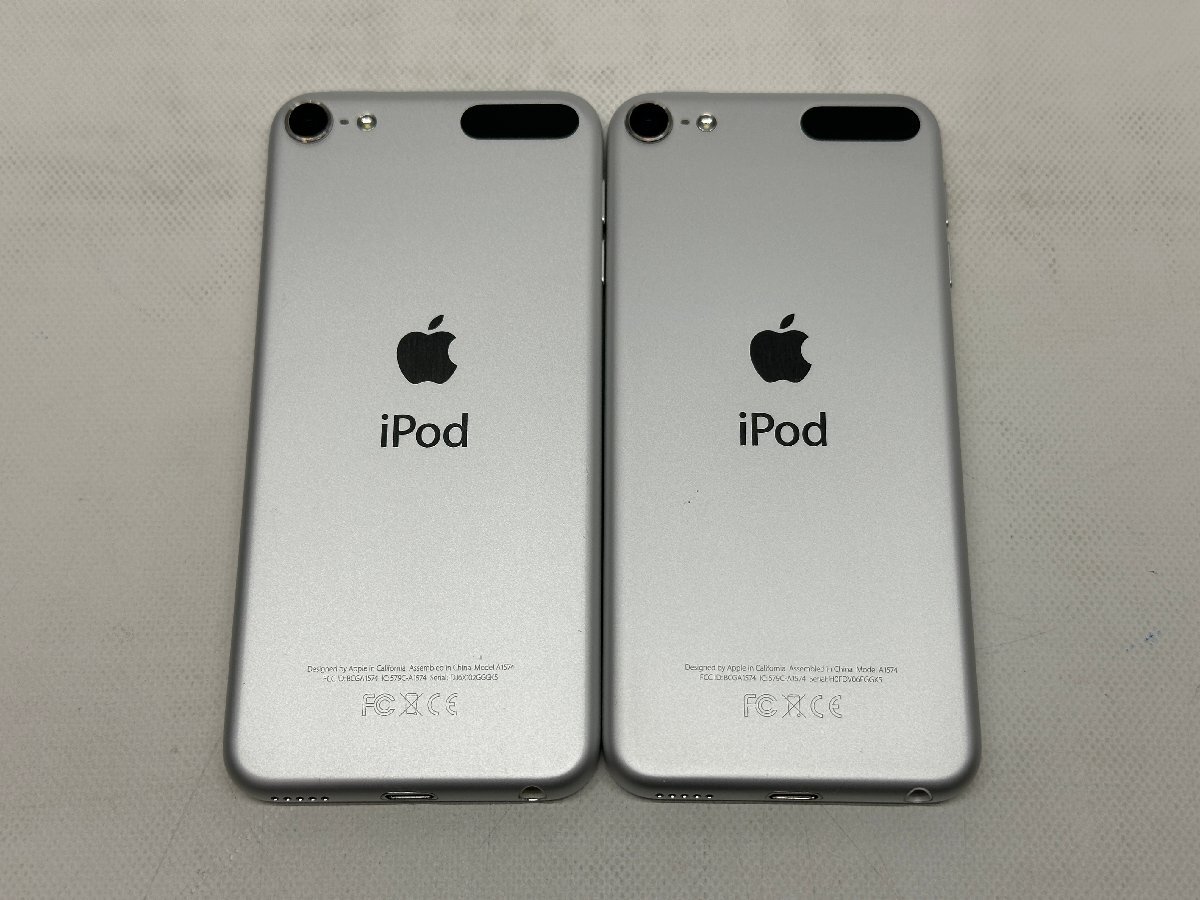 ★Apple iPod touch(第6世代)★A1574 16GB シルバー 2台セット★1円～ ジャンク★0508-Iの画像4