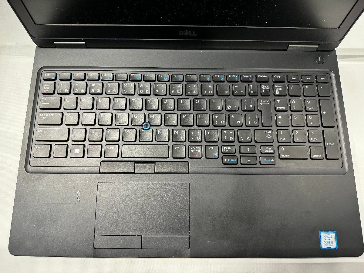 ◎DELL Precision 3520 Intel Core i5-7300HQ メモリ8GB ストレージ無 15.6インチ HD 無線LAN バッテリー無 ジャンク /0514e9_画像3