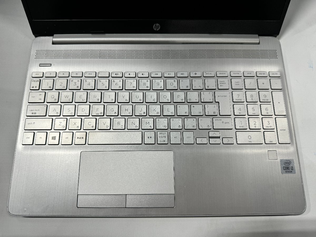 ◎HP Laptop 15s-du1008TU 8NV82PA#ABJ Intel Core i3-10110U メモリ8GB ストレージ無 15.6インチ 無線LAN バッテリー無 ジャンク /0515e1_画像4