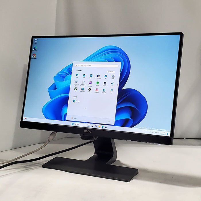 ■筐体訳あり値下げ■BenQ GW2280-T 21.5型フルHD液晶モニタ 1920x1080 スリムベゼル D-Sub HDMI*2 音声入出力 スピーカー内蔵 0501-Sの画像1