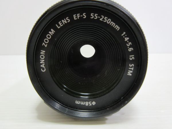 ◆売り切り 美品 Canon キャノン EOS KissX9i デジタル一眼レフカメラ 55-250mm デジカメ 動作品 ソフトケース付 現状渡しの画像8