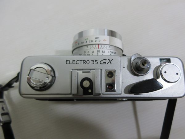 ◆YASHICA ヤシカ ELECTRO 35 GX コンパクトカメラ ブラック レンズ COLOR-YASHINON DX 40mm 1:1.7 現状渡しの画像5