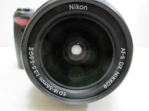 ◆Nikon ニコン D40X/AF-S DX NIKKOR ED 18-55mm 1:3.5-5.6 GII デジタル一眼レフカメラ 動作未確認 現状渡しの画像2