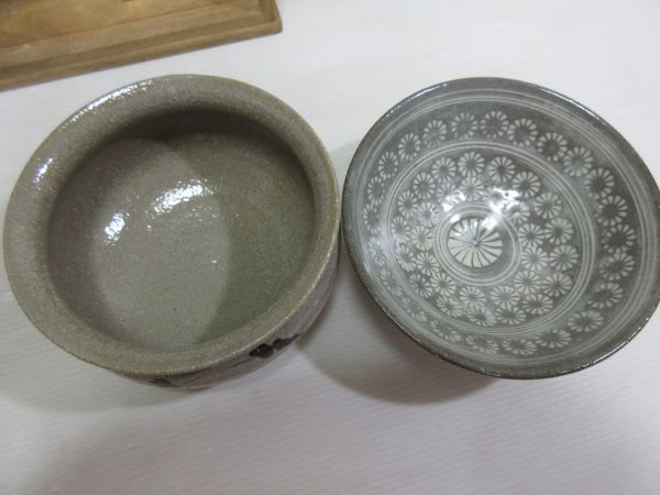 * не использовался хранение товар чайная посуда комплект tanzaku коробка ( дерево земля ) сосуд для воды для чайной церемонии и т.п. чайная посуда чай сиденье чайная посуда .. старый для . в коробке текущее состояние доставка 