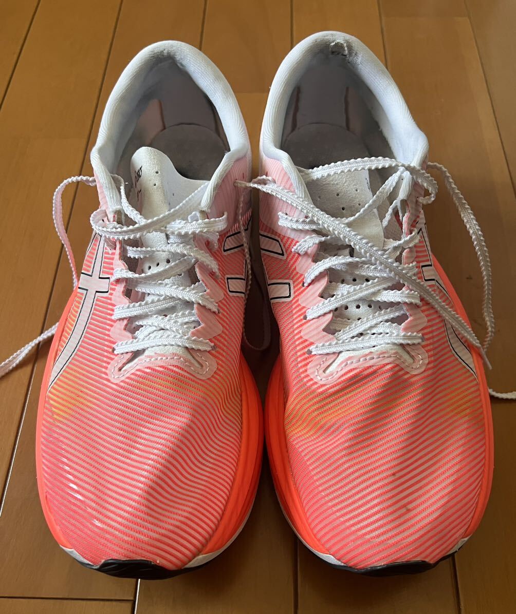 ASICS アシックス エスフォー S4 1013A129-700 Diva Pink+White マラソン ランニング ジョギング27.5cm _画像1