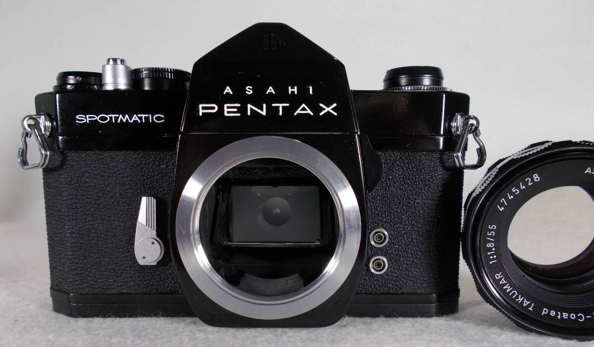 フィルムカメラ 整備済 完動品 Pentax SP f/1.8 A812の画像5