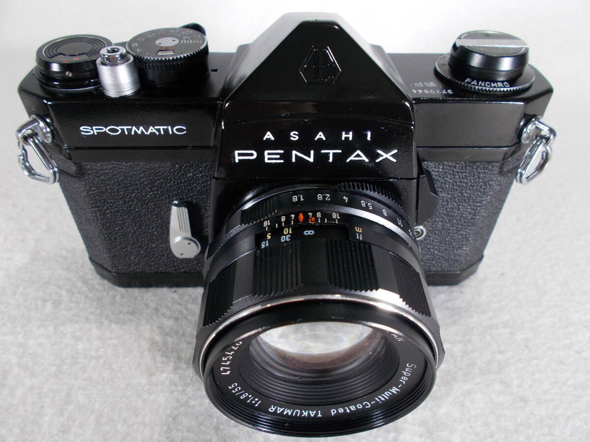 フィルムカメラ 整備済 完動品 Pentax SP f/1.8 A812の画像3