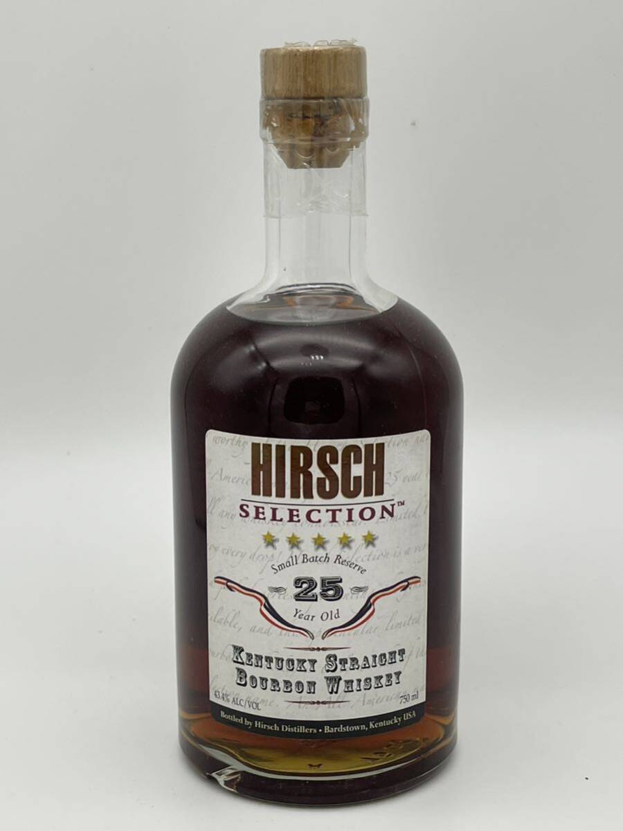 【送料無料】HIRSCH 25年 Kentucky Bourbon ハーシュ25年 未開栓新品_画像1