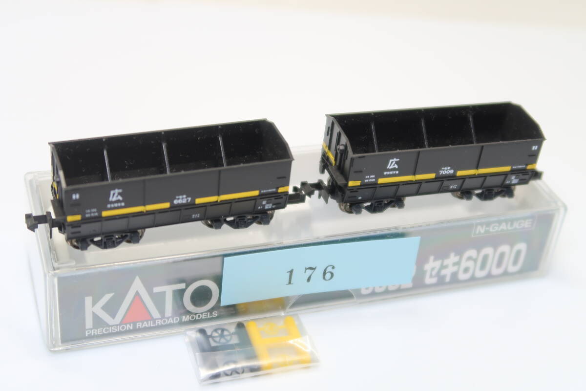 40504-176【貨車セット品】KATO セキ6000（2両）【中古品・ケース有】の画像1
