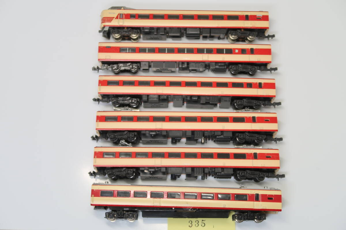 40504-335【電車（発送：ゆうパケットプラス 410円、他）】TOMIX 381系（6両）【中古品】_画像1