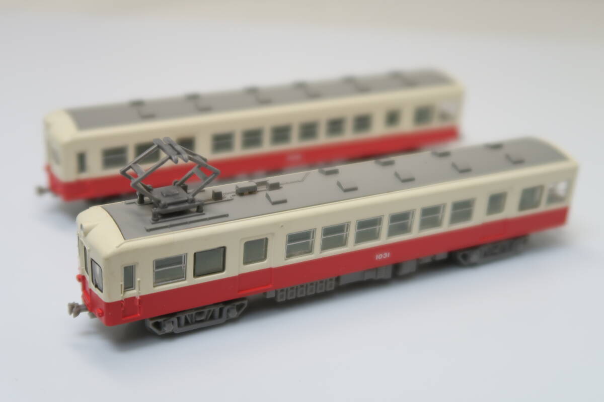 40519-283【鉄コレ セット品（発送：ゆうパケットプラス 410円、他）】TOMYTEC 高松琴平電鉄 1020形（2両セット）【中古品・ケース有】_画像4