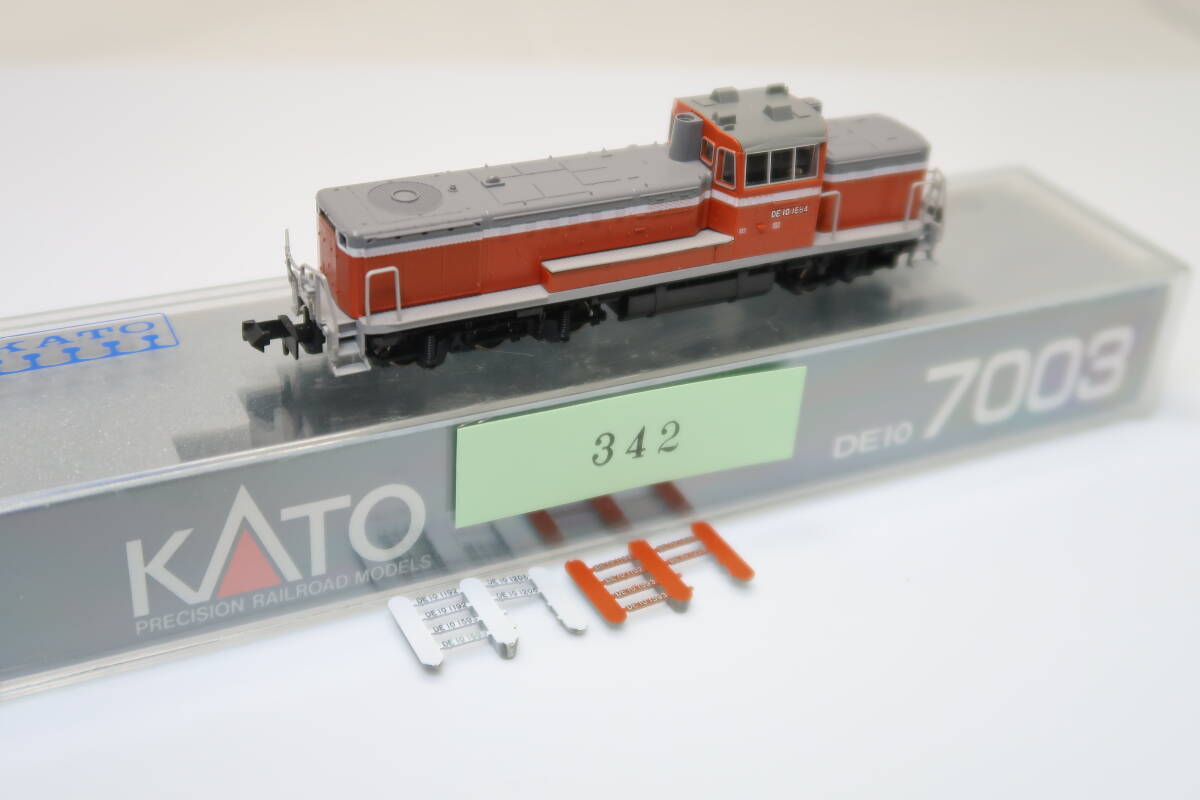 40519-342[ locomotive ]KATO DE10[ secondhand goods * case have ]