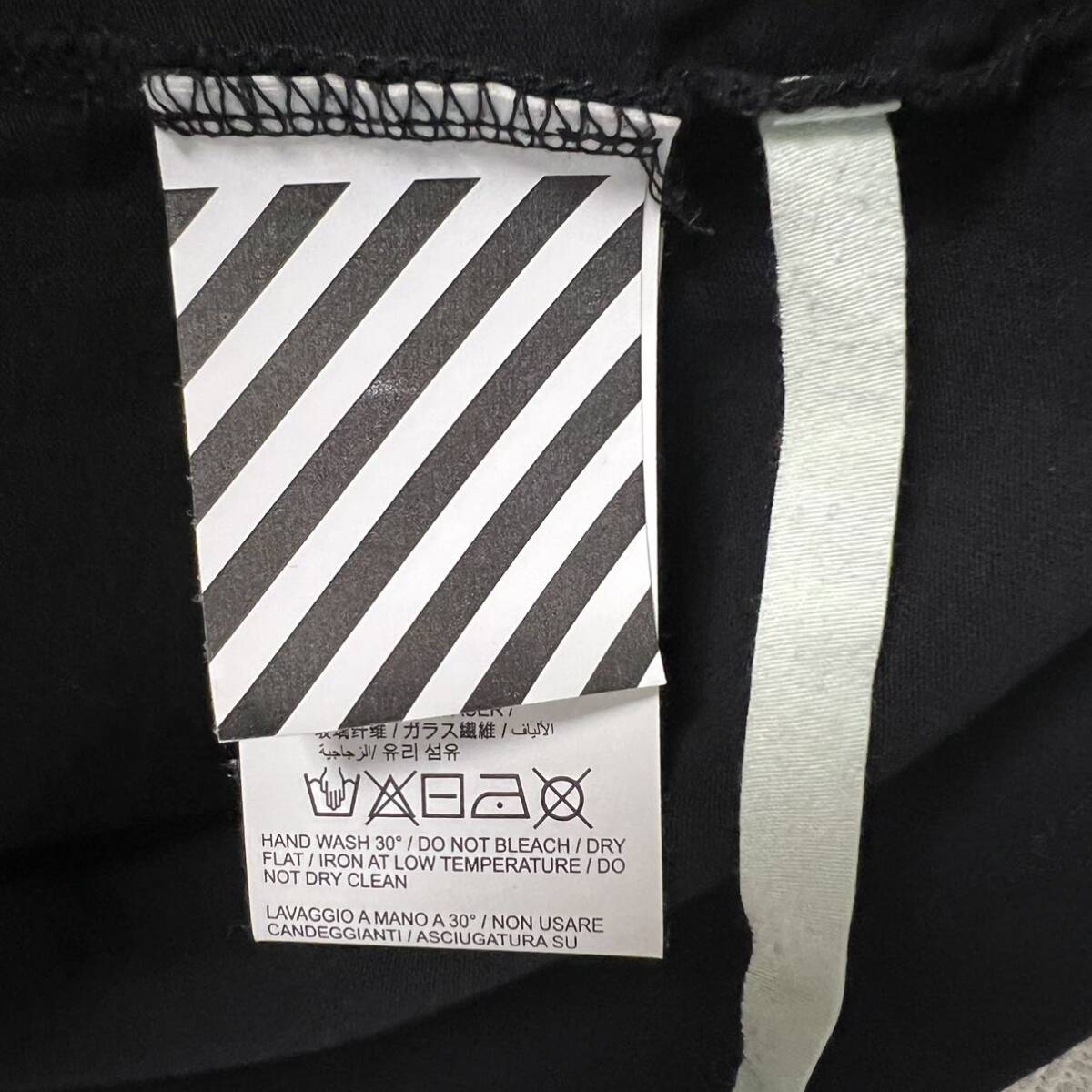 OFF-WHITE オフホワイト　Tシャツ　スワロフスキー　ラインストーン