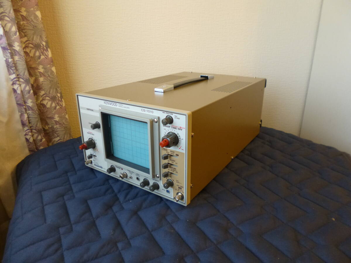 オシロスコープ　KENWOOD　CS-1010　取扱説明書付　現状渡し　ジャンク_画像2