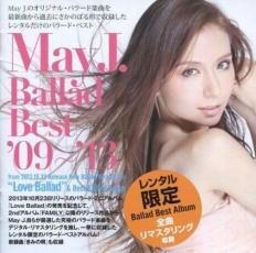 May J. Ballad Best ’09～’13 from Love Ballad ＆ Best Ballad Songs レンタル限定盤 中古 CD_画像1