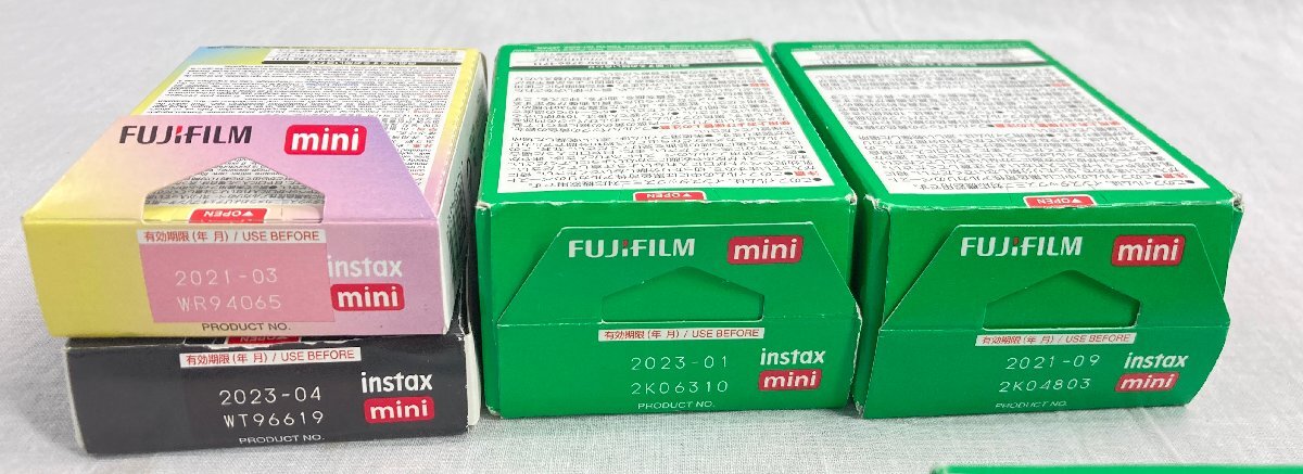 01V[ совместно / стоимость доставки 520 иен / текущее состояние доставка ] Fuji Film FUJIFILM instax mini Cheki для плёнка 130 листов супер много утиль ^1230N9