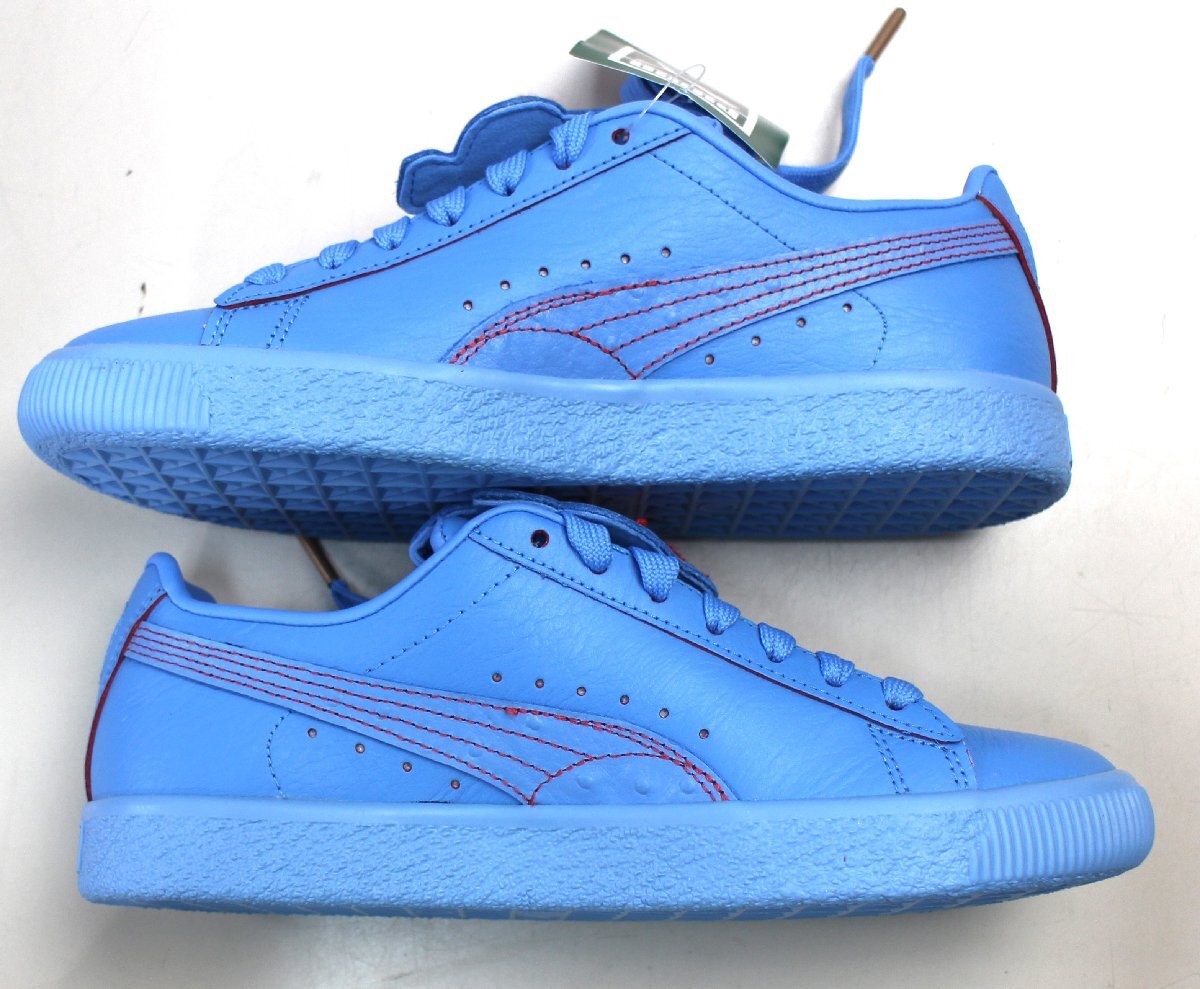 19*[ unused ]DAPPER DANdapa- Dan ×PUMA Puma k ride collaboration sneakers 394491-03 light blue size UK4.5/23.5.*400xN7/2b*