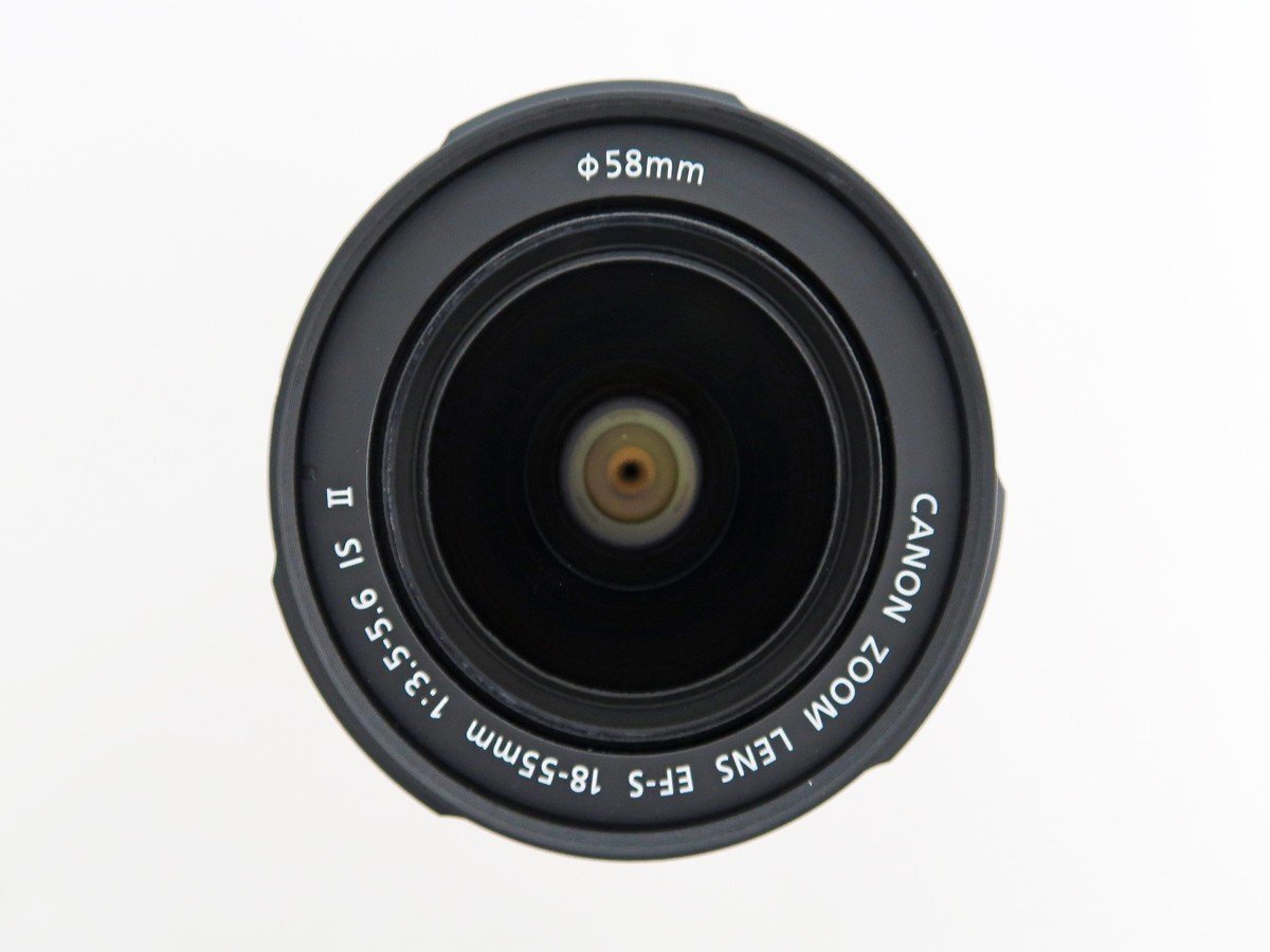 ◇【Canon キヤノン】EOS Kiss X50 EF-S 18-55 IS II レンズキット デジタル一眼カメラ レッド_画像6