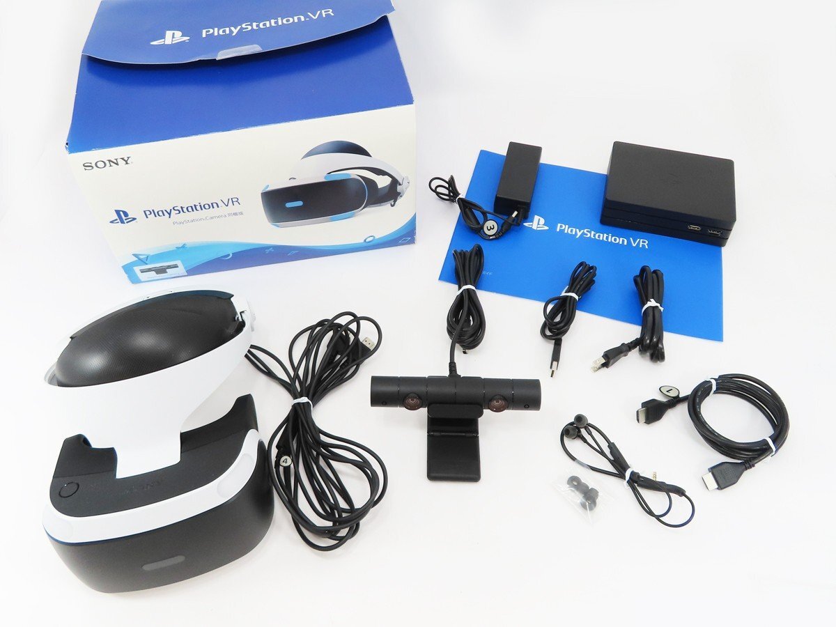 ♪○【SONY ソニー】PlayStation VR PlayStation Camera同梱版 CUHJ-16003の画像1
