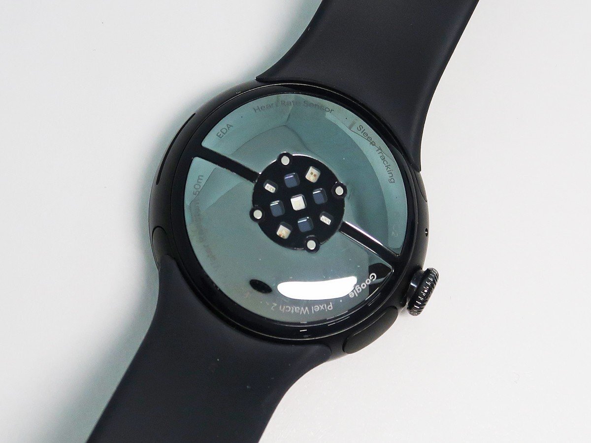 ◇【GOOGLE グーグル】Pixel Watch 2 Wi-Fiモデル アルミケース/オブシディアン アクティブ バンド GA05029-GB マットブラックの画像4