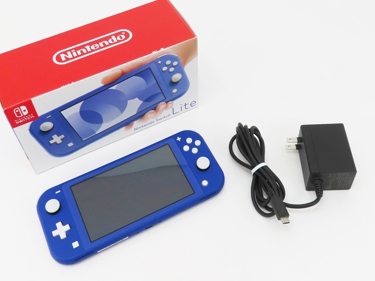 ○【任天堂】NintendoSwitch Lite/ニンテンドースイッチライト本体 HDH-S-BBZAA ブルーの画像6