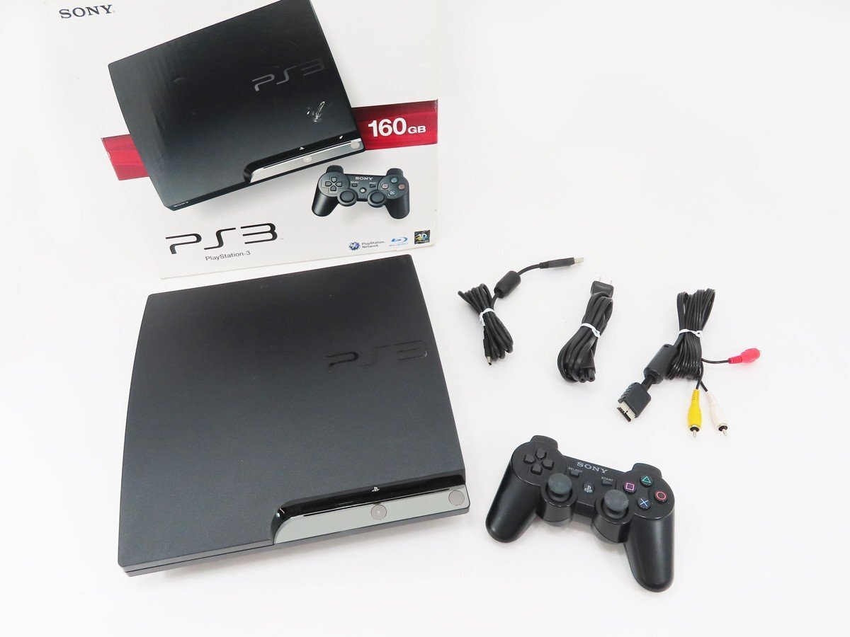 !0[SONY Sony ]PS3 body 160GB CECH-2500A charcoal black 