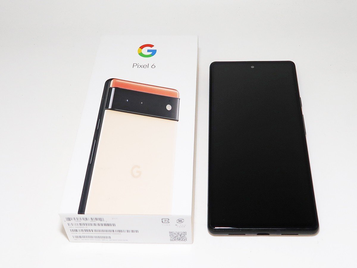 ◇【Google】Google Pixel 6 128GB SIMフリー GR1YH スマートフォン カインダコーラル_画像9