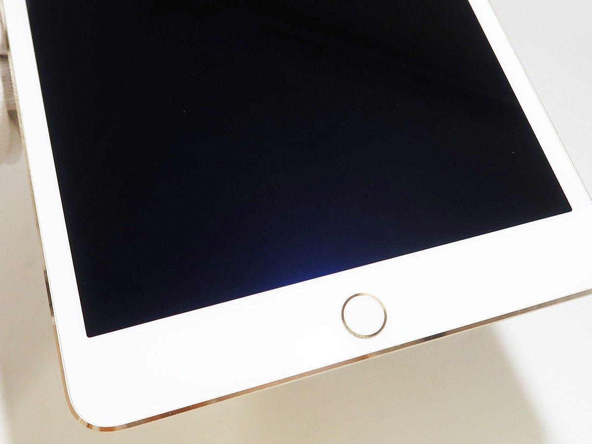 * Junk [au/Apple]iPad mini 4 Wi-Fi+Cellular 128GB SIM разблокирован MK782J/A планшет Gold 