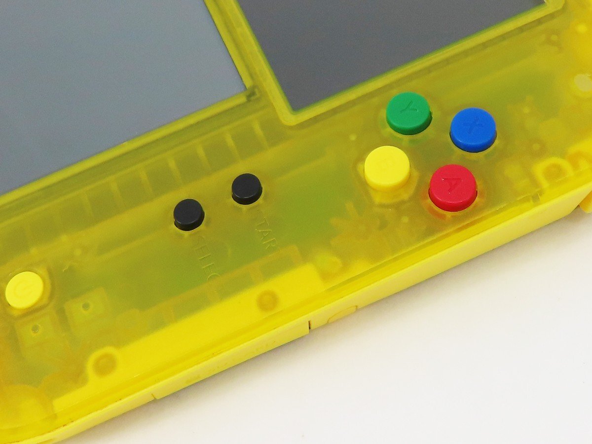 0[ nintendo ] Nintendo 2DS clear yellow 