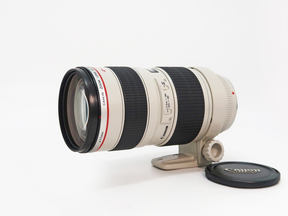 ◇【Canon キヤノン】EF 70-200mm F2.8L USM 一眼カメラ用レンズ_画像1
