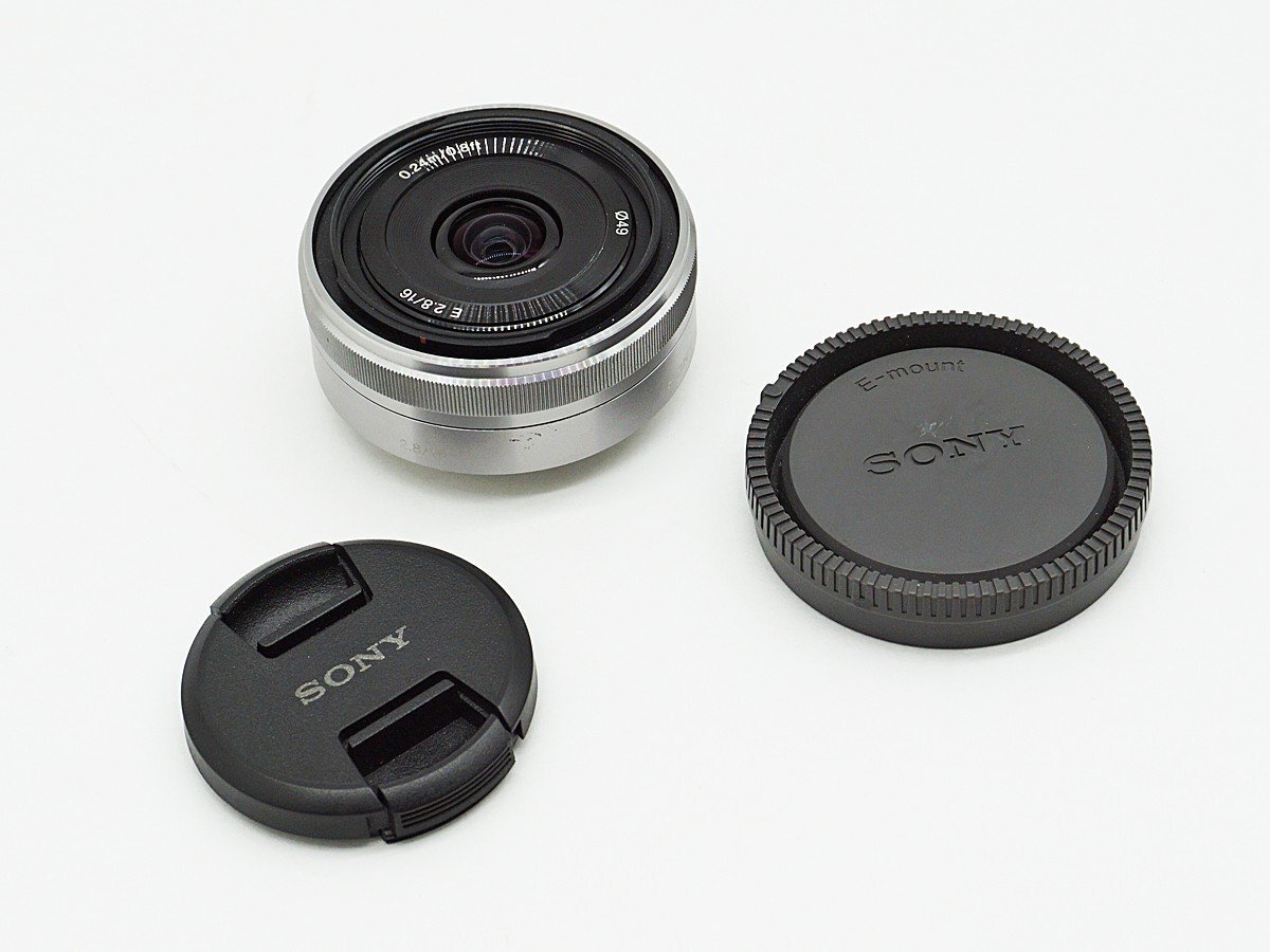 ◇美品【SONY ソニー】E 16mm F2.8 SEL16F28 一眼カメラ用レンズ_画像6