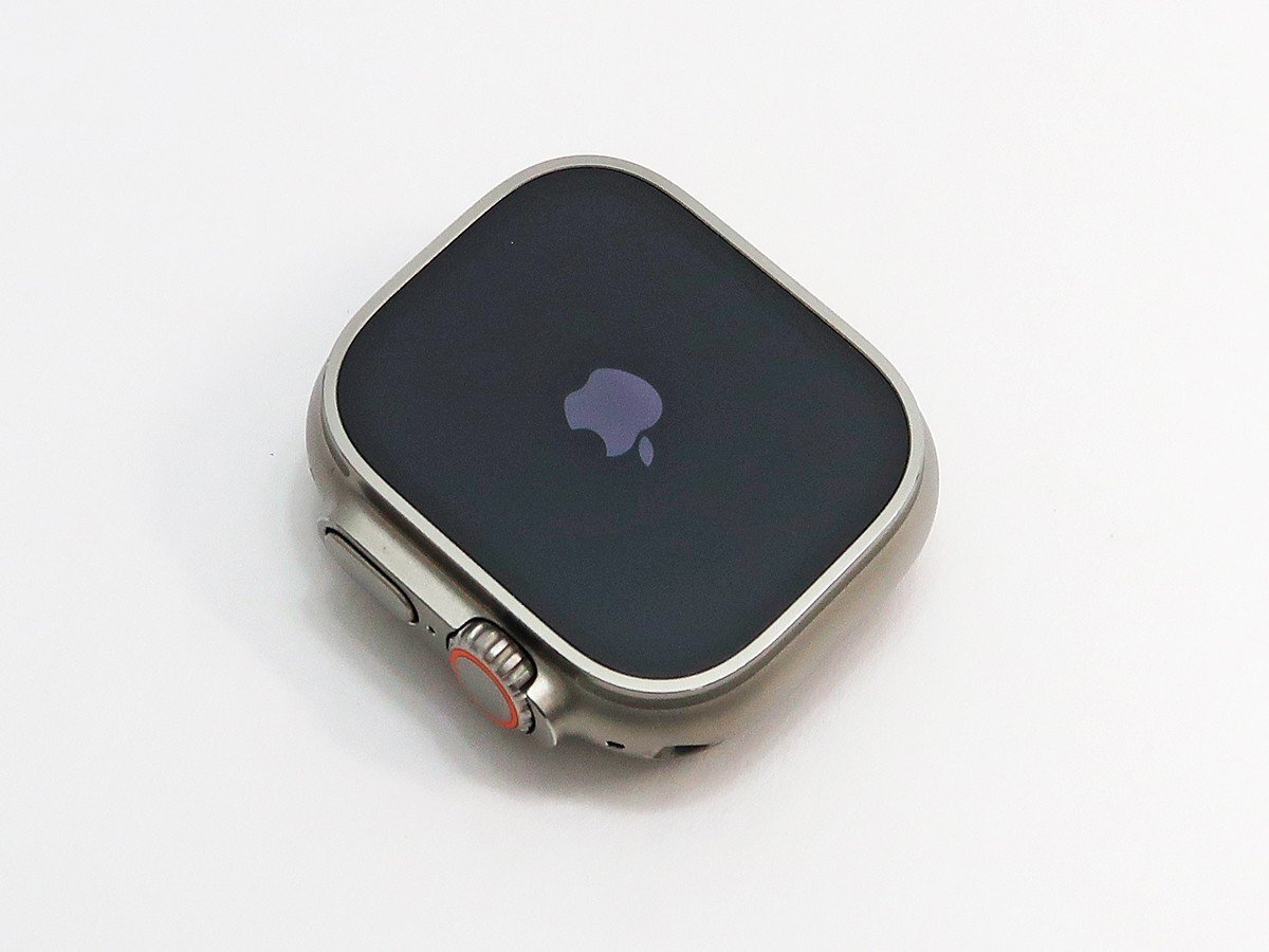 ◇【アップル】Apple Watch Ultra 49mm GPS+Cellular チタニウム ブラック/グレイ トレイルループ MQFX3J/A スマートウォッチ_画像5