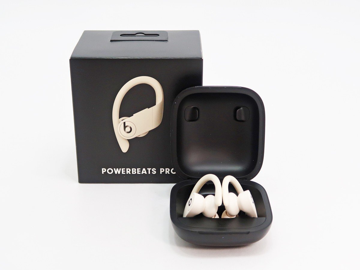 ◇【Beats by Dr. Dre ビーツバイドクタードレ】Powerbeats Pro MV722PA/A イヤホン アイボリー_画像1
