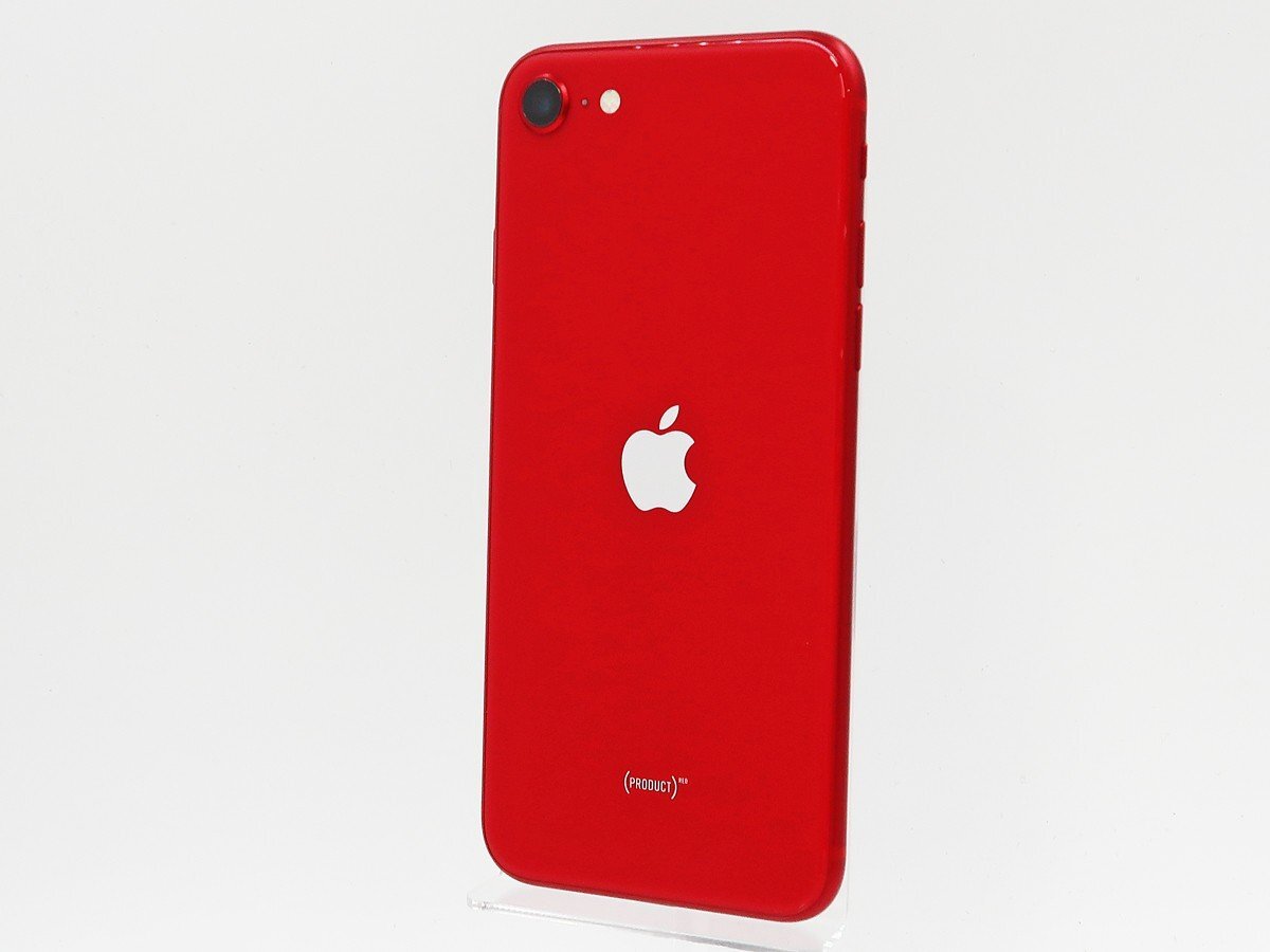 ◇【mineo/Apple】iPhone SE 第2世代 64GB SIMフリー MHGR3J/A スマートフォン プロダクトレッド_画像1