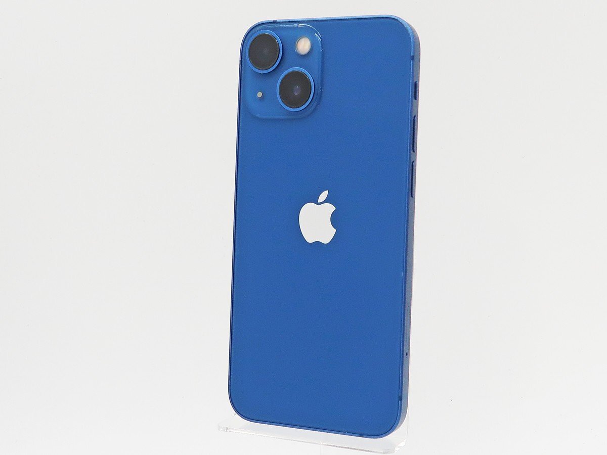 ◇【Apple アップル】iPhone 13 mini 128GB SIMフリー MLJH3J/A スマートフォン ブルー_画像1