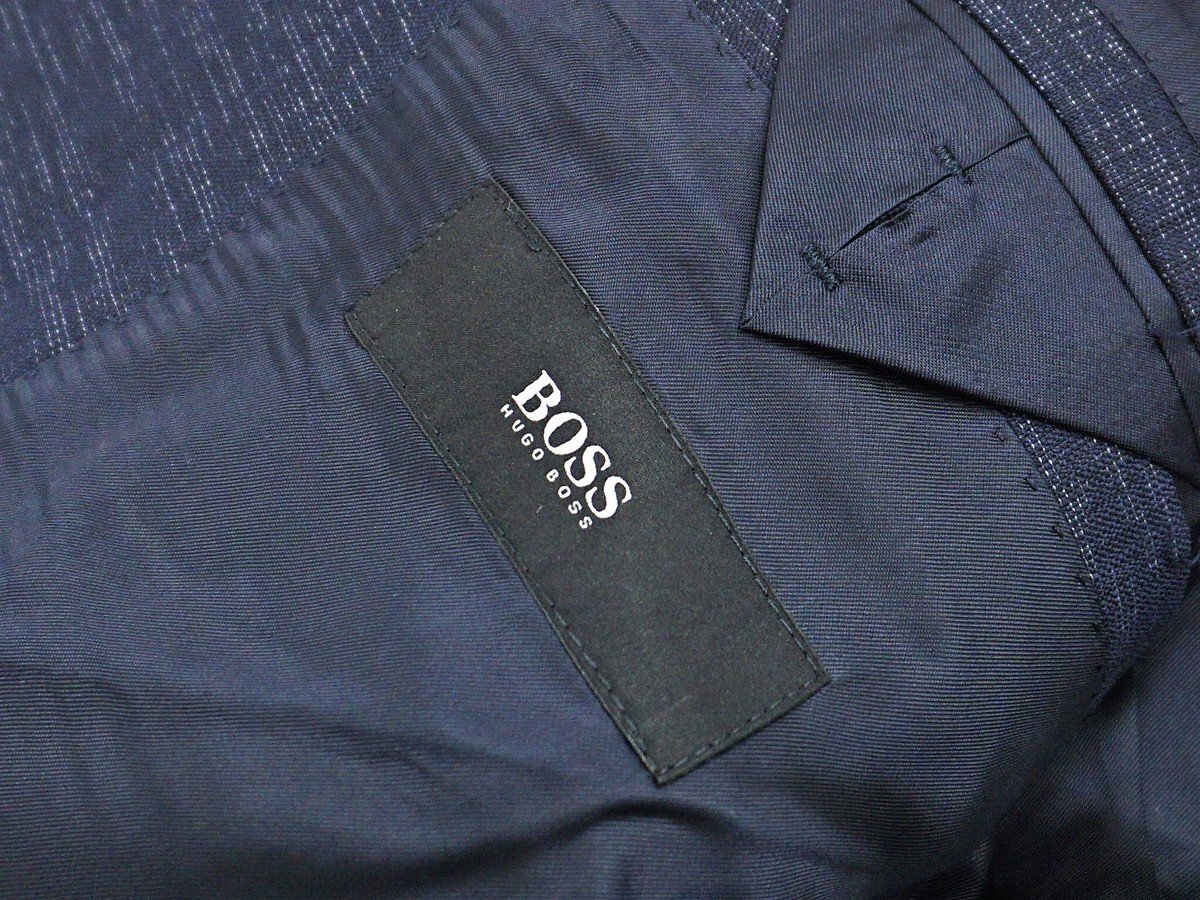 ◇美品【BOSS HUGO BOSS ボス ヒューゴ・ボス】スーツ ネイビー 48_画像5