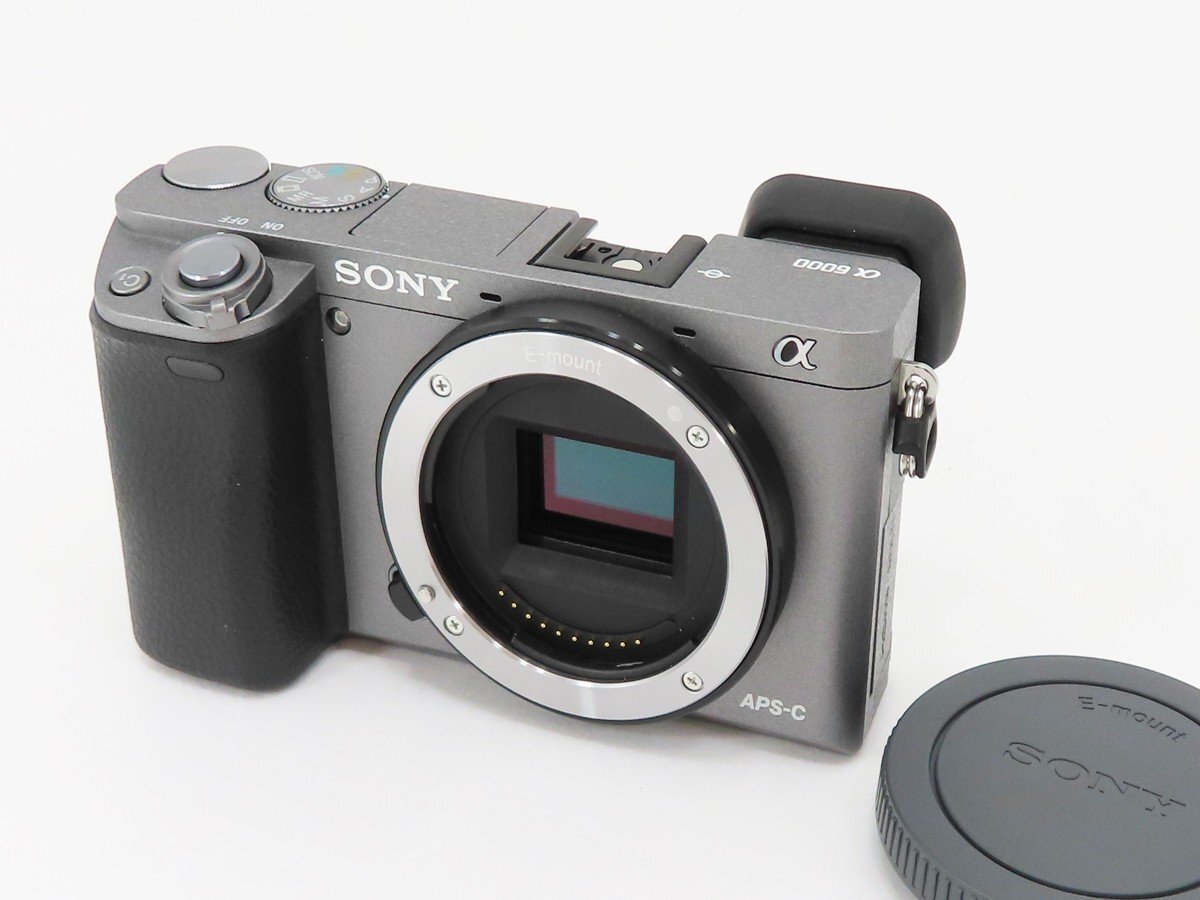 ◇美品【SONY ソニー】α6000 ボディ ILCE-6000 ミラーレス一眼カメラ グラファイトグレー_画像1