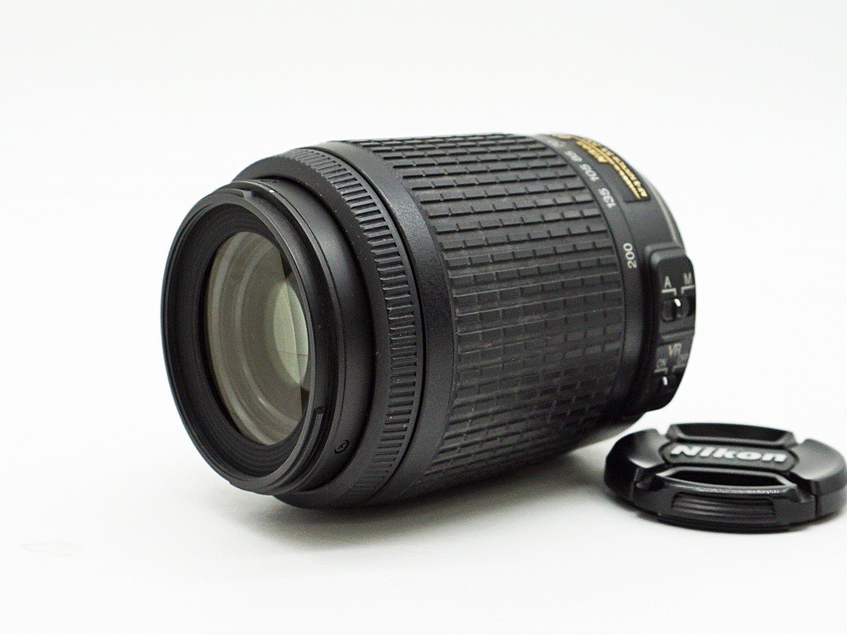 ◇【Nikon ニコン】AF-S DX VR Zoom-Nikkor 55-200mm f/4-5.6G IF-ED 一眼カメラ用レンズ_画像1