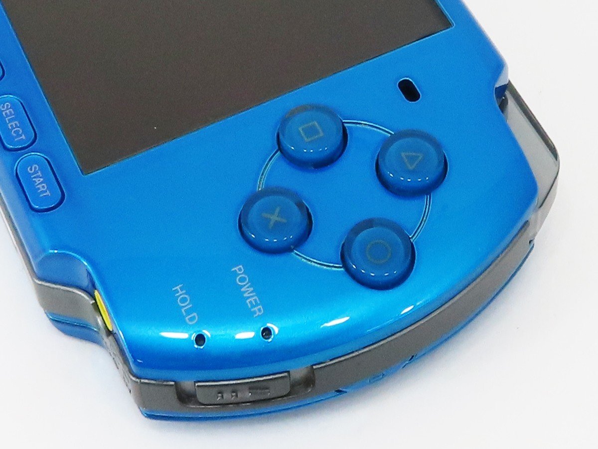 ○【SONY ソニー】PSP-3000 バイブラントブルー_画像4
