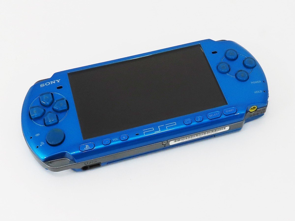 ○【SONY ソニー】PSP-3000 バイブラントブルー_画像1