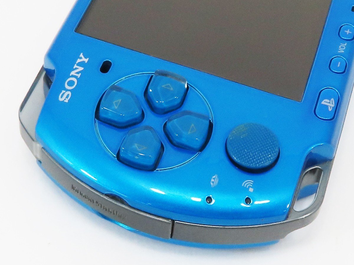 ○【SONY ソニー】PSP-3000 バイブラントブルー_画像5