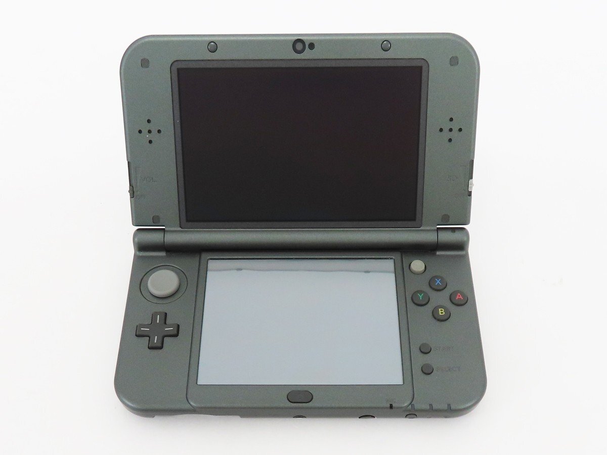 ○【任天堂】Newニンテンドー3DS LL メタリックブラック_画像2