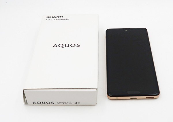 ◇【楽天モバイル/SHARP】AQUOS sense4 lite 64GB SIMフリー SH-RM15 スマートフォン ライトカッパーの画像9