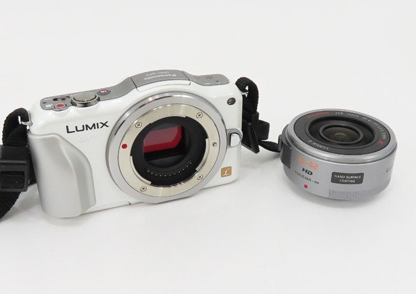 *[Panasonic Panasonic ]LUMIX DMC-GF5X-W электрический zoom линзы комплект беззеркальный однообъективный камера ракушка белый 